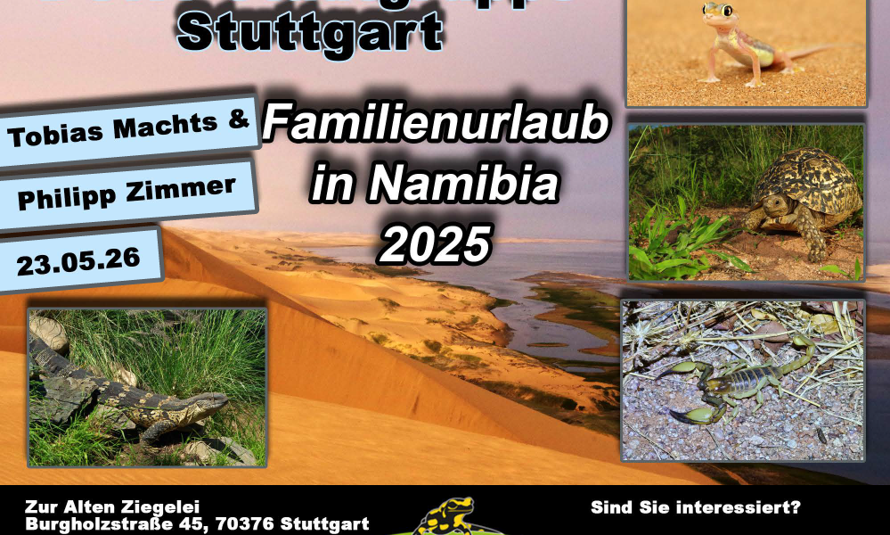 Vortrag in Stuttgart über Namibia